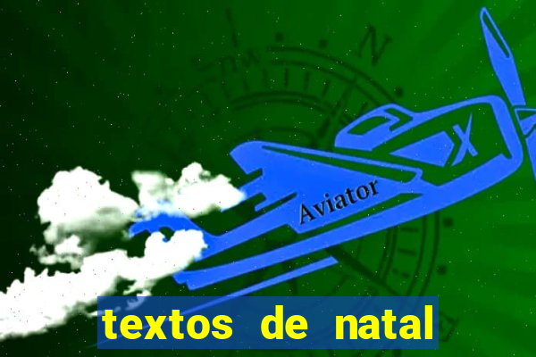 textos de natal para imprimir